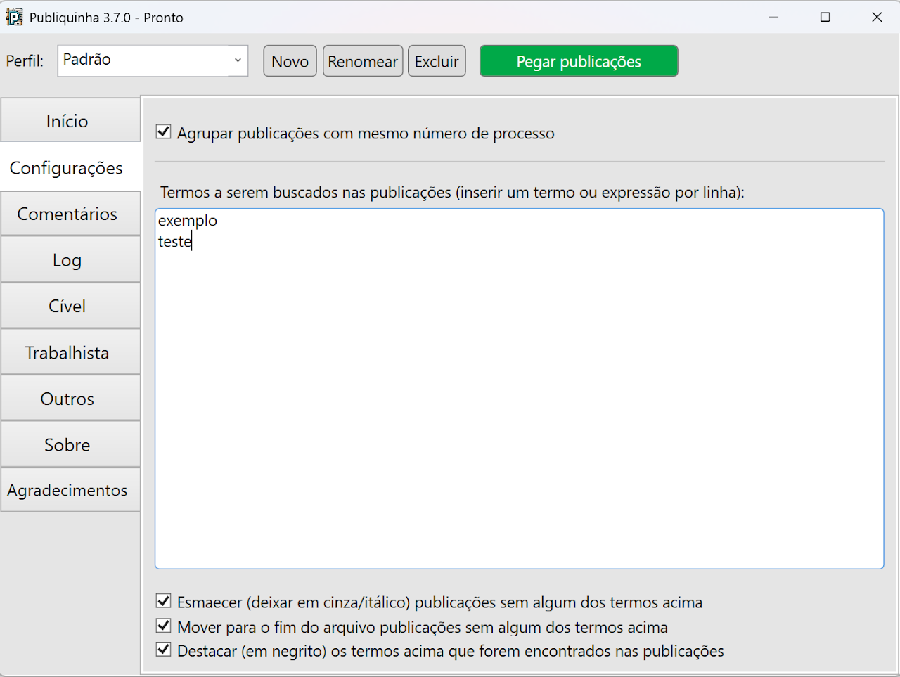 Publiquinha screenshot 2